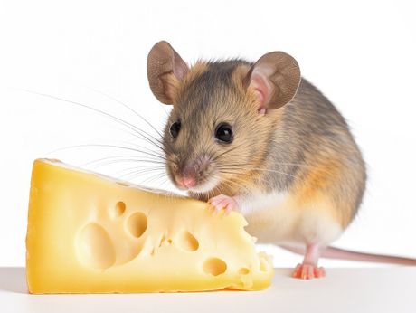 miš, švajcarski sir