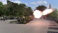 Počasna artiljerijska paljba na Kalemegdanu povodom Dana Vojske Srbije