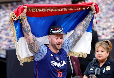 Strahinja Jokić, Denver Nagets, Los Anđeles Lejkers Strahinja Jokić, Denver Nagets, Los Anđeles Lejkers