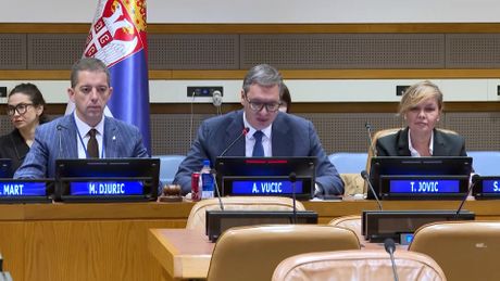 Aleksandar Vučić Ujedinjene nacije UN Srebrenica