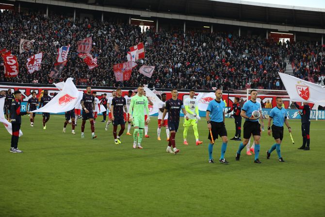 FK Crvena Zvezda - FK Partizan, Polufinale kupa