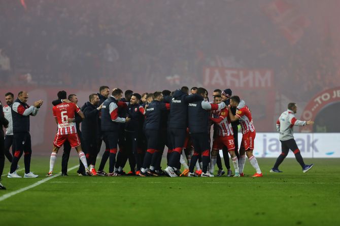 FK Crvena Zvezda - FK Partizan, Polufinale kupa