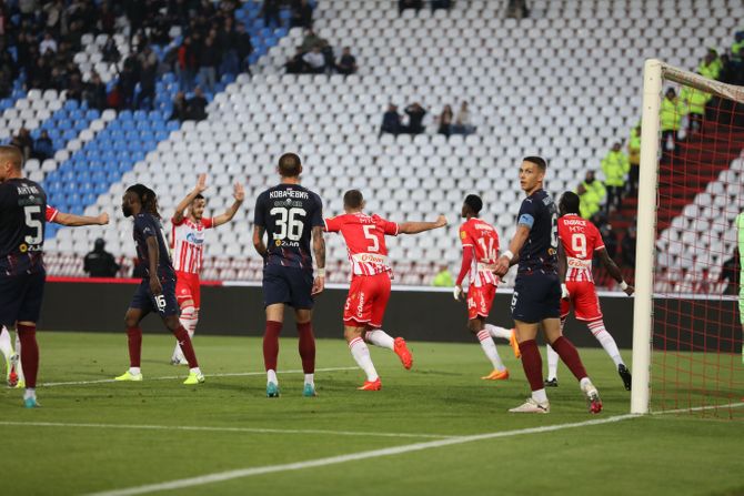 FK Crvena Zvezda - FK Partizan, Polufinale kupa