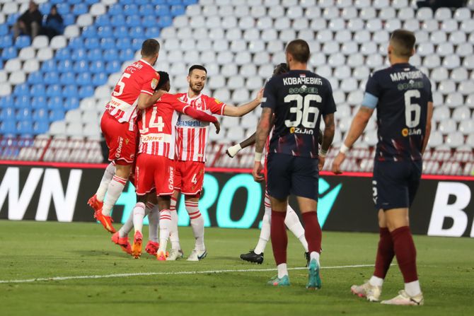 FK Crvena Zvezda - FK Partizan, Polufinale kupa