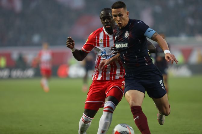 FK Crvena Zvezda - FK Partizan, Polufinale kupa