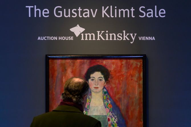 Austrija Klimt aukcija