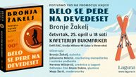 O romanu "Belo se pere na devedeset" slovenačke autorke Bronje Žakelj, četvrtak u 18h, Delfi SKC