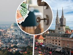 Beograd Zagreb cena stanova nekretnina kvadrata