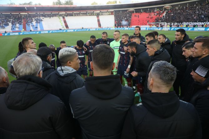 FK Crvena Zvezda - FK Partizan, Polufinale kupa