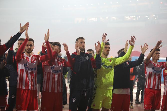 FK Crvena zvezda slavlje  - FK Partizan kup