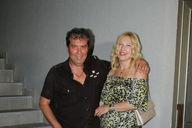 Kiki Lesendrić sa suprugom Ljiljanom Kiki Lesendrić sa suprugom Ljiljanom