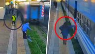 Drama na peronu, devojka preživela nemoguće: Htela da uđe u voz u pokretu, a onda se saplela