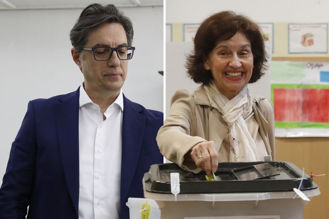 Stevo Pendarovski i Gordana Šiljanovska Davkova Stevo Pendarovski i Gordana Šiljanovska Davkova