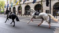 DRAMATIČNI SNIMAK IZ SKOPLJA Dete palo s konja u trku kod mesta gde je žena iz "poršea" bacila smeće u reku!