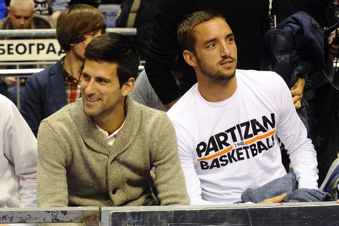 Viktor Troicki, Novak Đoković