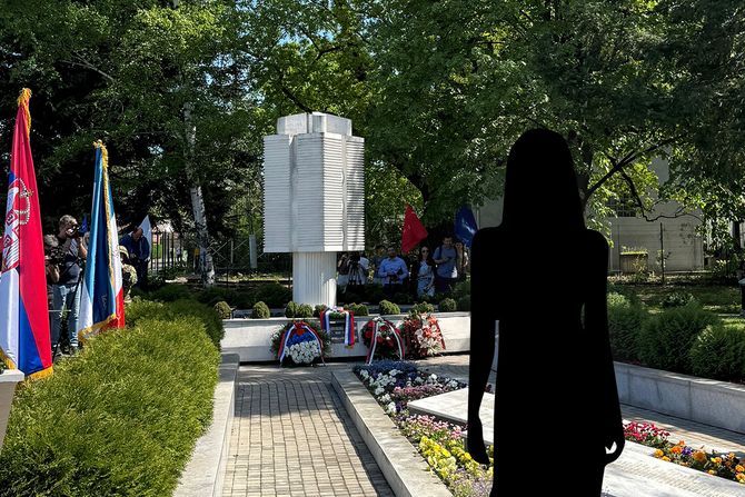 Kruševac Spomenik poginulim pripadnicima 125. motorizovane brigade i svim poginulim na Kosovu i Metohiji žena Kruševac Spomenik poginulim pripadnicima 125. motorizovane brigade i svim poginulim na Kosovu i Metohiji žena