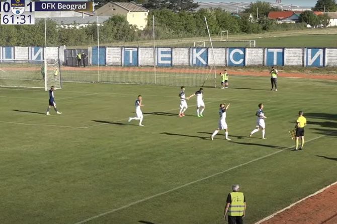 FK Tekstilac Odžaci - OFK Beograd