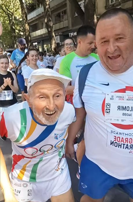 Deda Vlada, Beogradski Maraton
