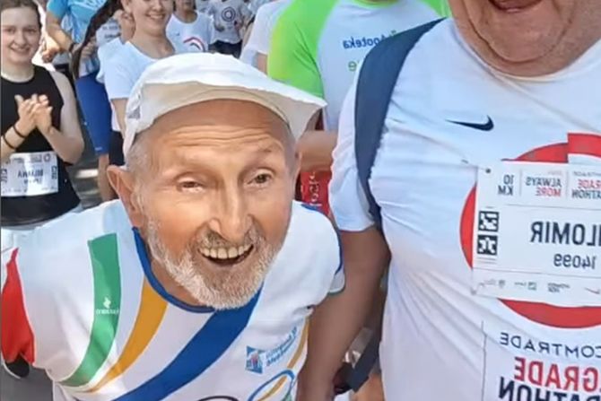 Deda Vlada, Beogradski Maraton