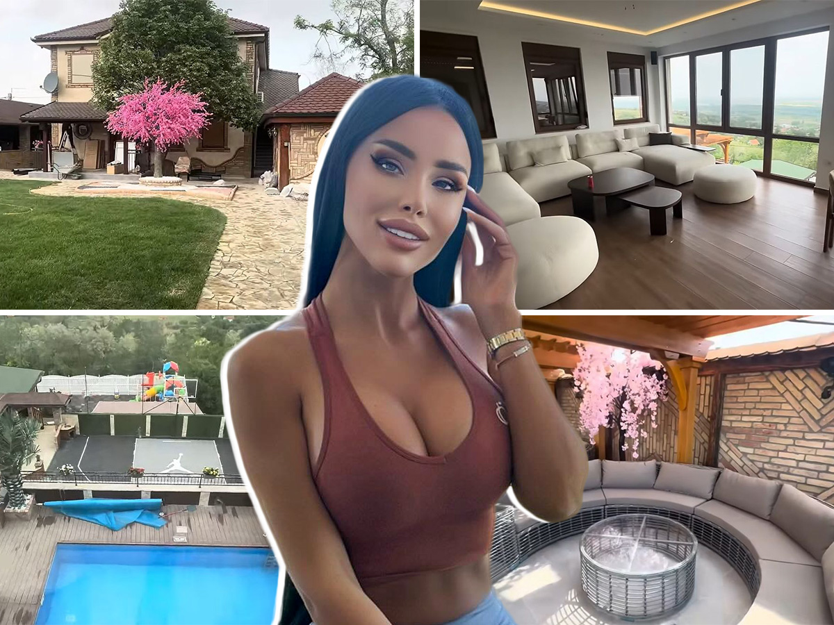 Bazen, palme i stakleni zid na imanju bivše zadrugarke: Ovde se nalazi luksuzno imanje gde živi sa biznismenom