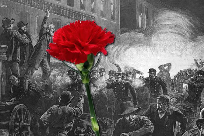 Prve demonstracije za prvi maj Prve demonstracije za prvi maj