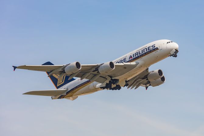 Avion Singapore Airlines Airbus A380