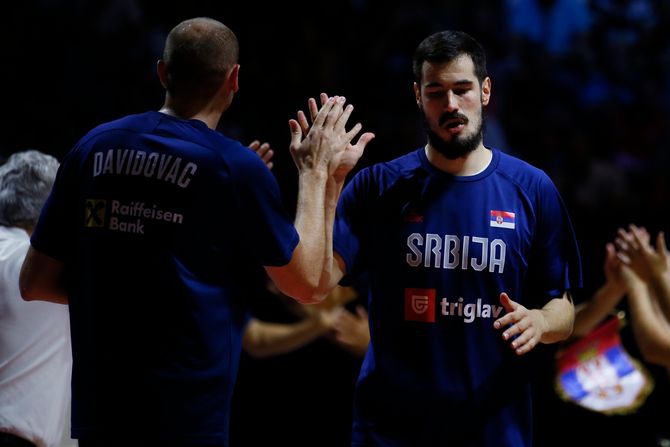 Nikola Kalinić, košarkaška reprezentacija Srbije