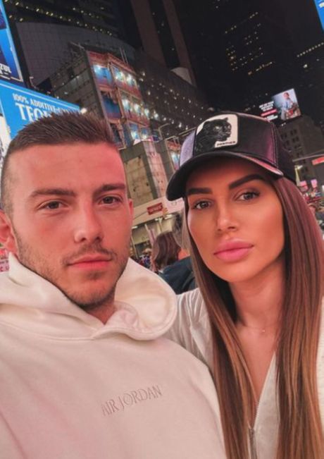 Dalila Dragojević sa dečkom