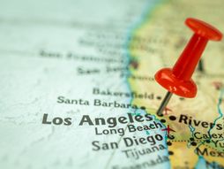 Los Anđeles Los Angeles  mapa