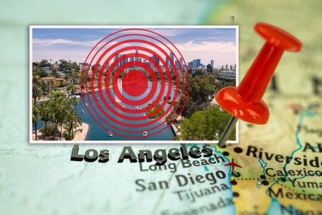 Los Anđeles Los Angeles zemljotres Los Anđeles Los Angeles zemljotres