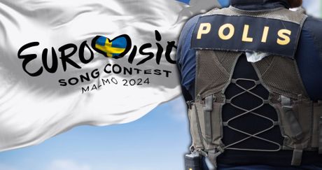 Evrovizija, švedska policija