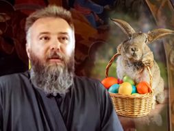 Predrag Popovic, otac, sveštenik, uskrs, zec