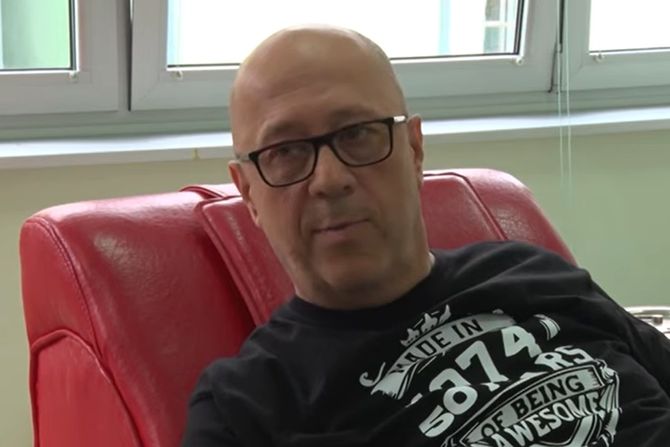 Miodrag Živanović, davalac krvi