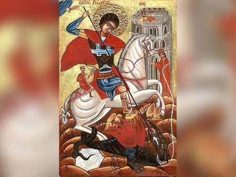 Sveti Đorđe, ikona Svetog Đorđa