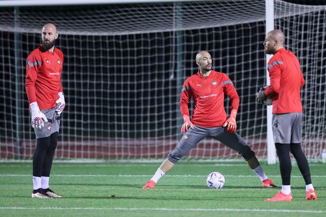 Vanja Milinković-Savić, Marko Dmitrović i Predrag Rajković - Srbija