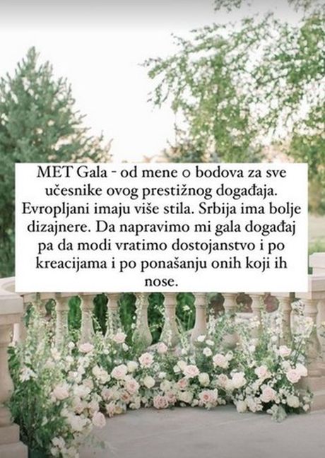 Anica Lazić, Met Gala