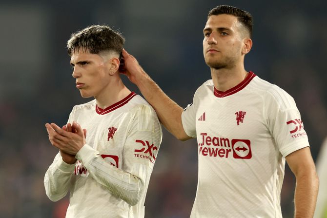 Alehandro Garnačo i Diogo Dalo Alehandro Garnačo i Diogo Dalo