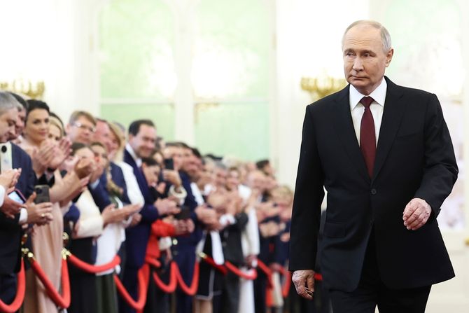 Vladimir Putin, inauguracija