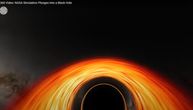 Kako izgleda ako upadnete u crnu rupu? Simulacija NASA konačno daje odgovor