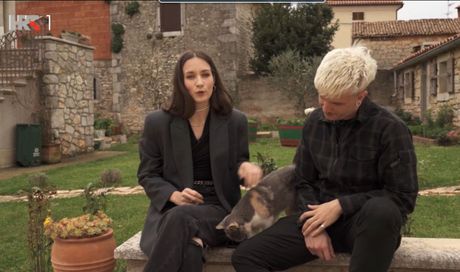 Bejbi Lazanja, Elizabeta Ružić, devojka, Evrovizija