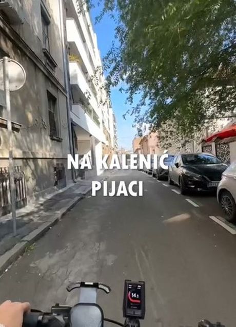 Maša Memedović, sekond hend, garderoba, Kalenić pijaca