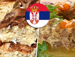 Gibanica, Goveđe pihtije