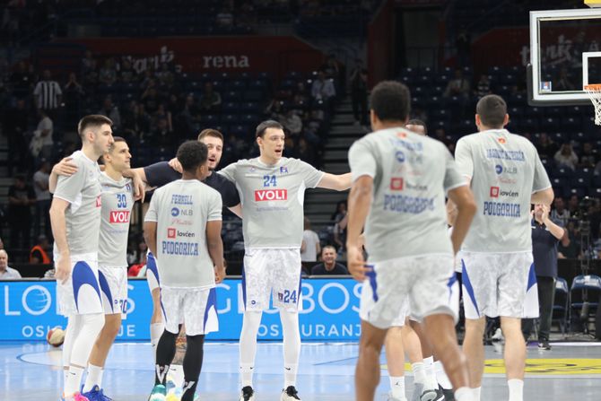 Košarka ABA liga KK Partizan KK Budućnost Košarka ABA liga KK Partizan KK Budućnost