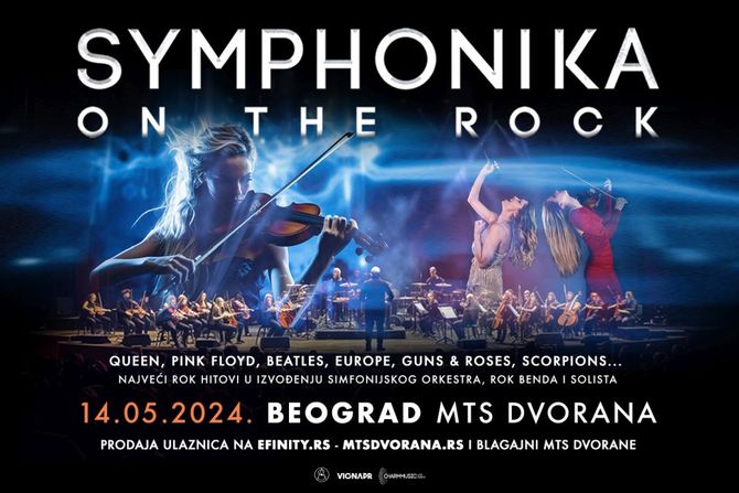 Symphonika on the Rock, 14. maj, MTS Dvorana