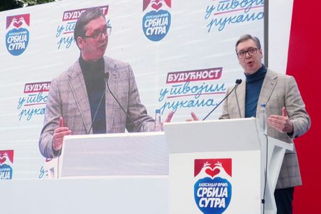 Miting Lazarevac Izborna lista Aleksandar Vučić Beograd sutra SNS