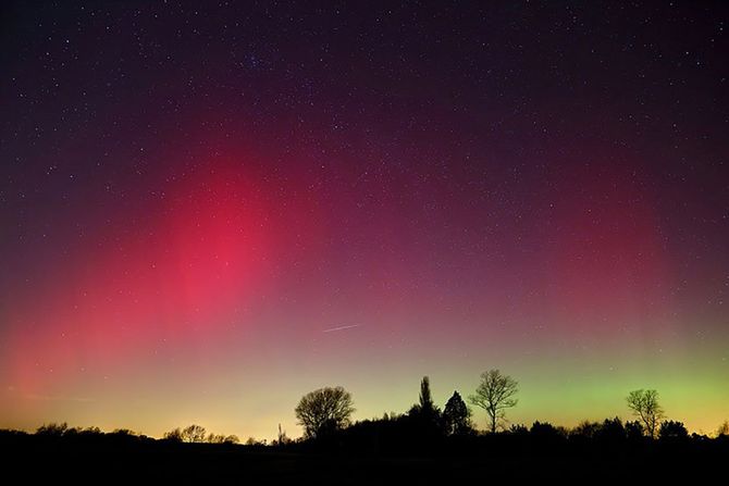 Severna polarna svetlost, aurora borealis