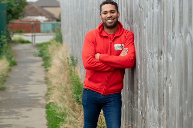 Postcode Lottery ambassador Danyl Johnson