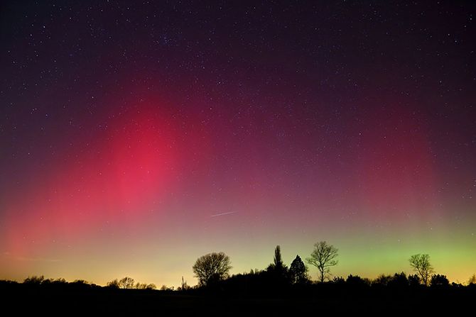 Severna polarna svetlost, aurora borealis