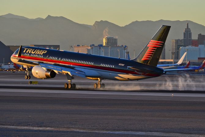 Tramp avion Boeing 757