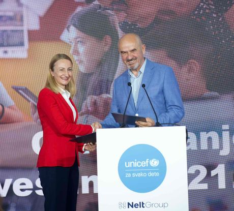 UNICEF i NELT Grupa potpisali trogodišnju saradnju